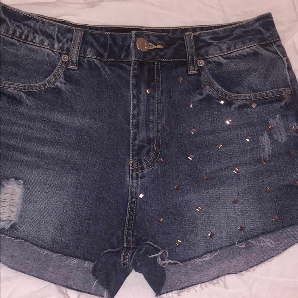 jean shorts